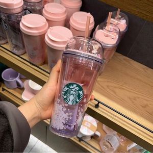 Starbucks Korea Cherry Blossom Bear Dome 16oz Cup